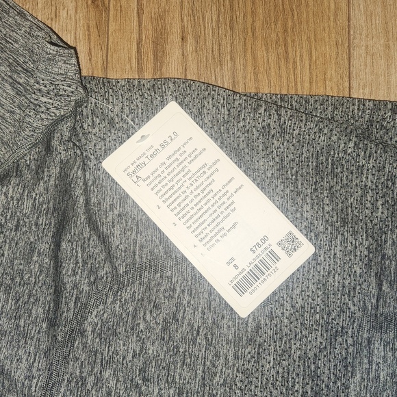 Lululemon Swiftly Tech Short Sleeve 2.0 *City L.A. NWT - Picture 4 of 7